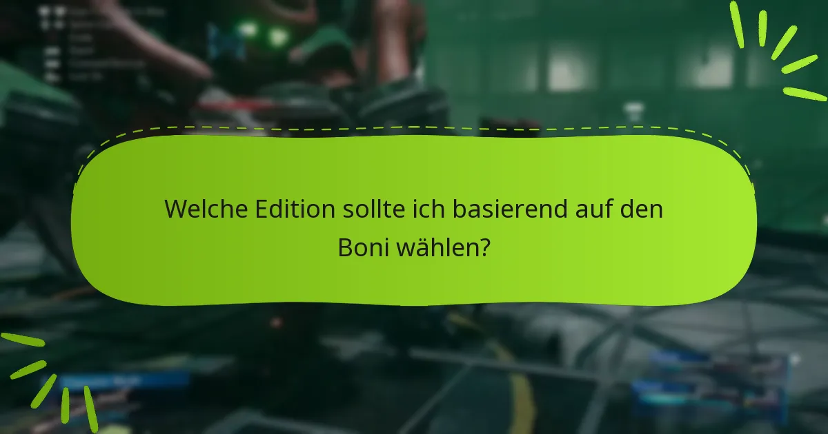 Was sind die Vorbestellerboni für Final Fantasy VII Remake?